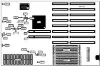 ORCHID TECHNOLOGY   SUPERBOARD 486/VLB