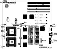 SIEMENS NIXDORF INFORMATIONSSYSTEME AG   SYSTEM BOARD D963