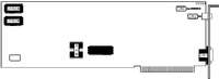 TAXAN USA CORPORATION [Monochrome, CGA] KIF-3800 (MODEL 555) SUPER COLOR GRAPHICS BOARD